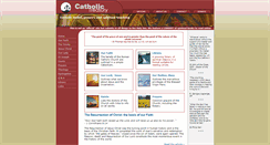 Desktop Screenshot of catholictreasury.info